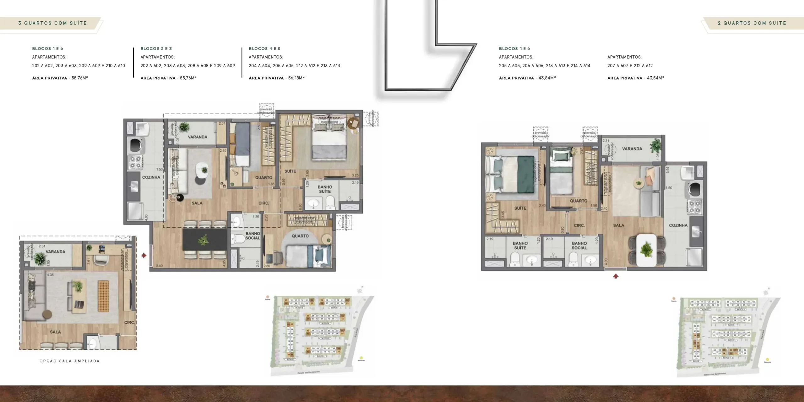 Plantas Living Vista Parque